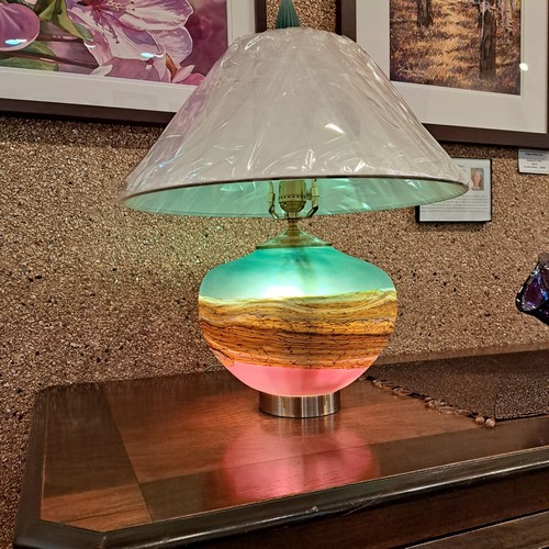 GBG-054 Lamp - Three Way Lighting $1100 at Hunter Wolff Gallery