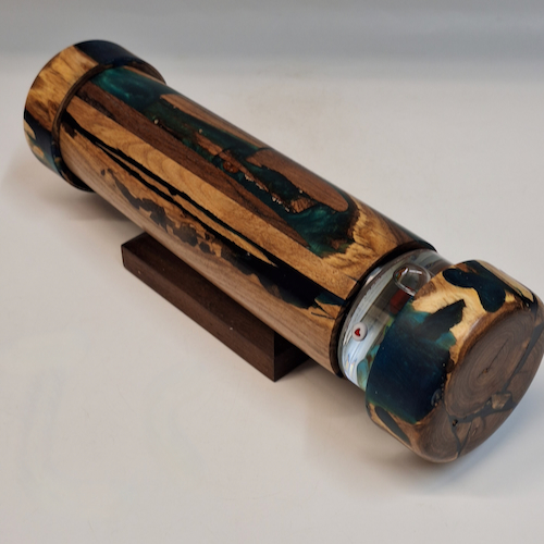 Click to view detail for SC-069 Exotic Hardwood Kaleidoscope $168