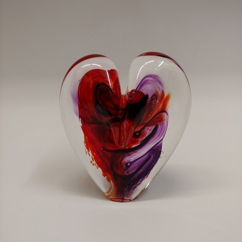 Click to view detail for DG-069 Heart Red & Purple $110