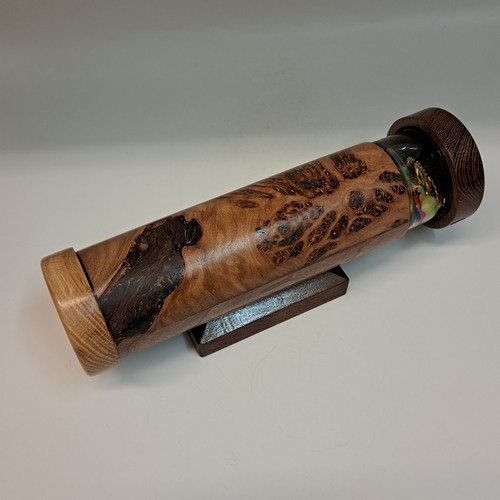 Click to view detail for SC-071 Exotic Hardwood Kaleidoscope $168