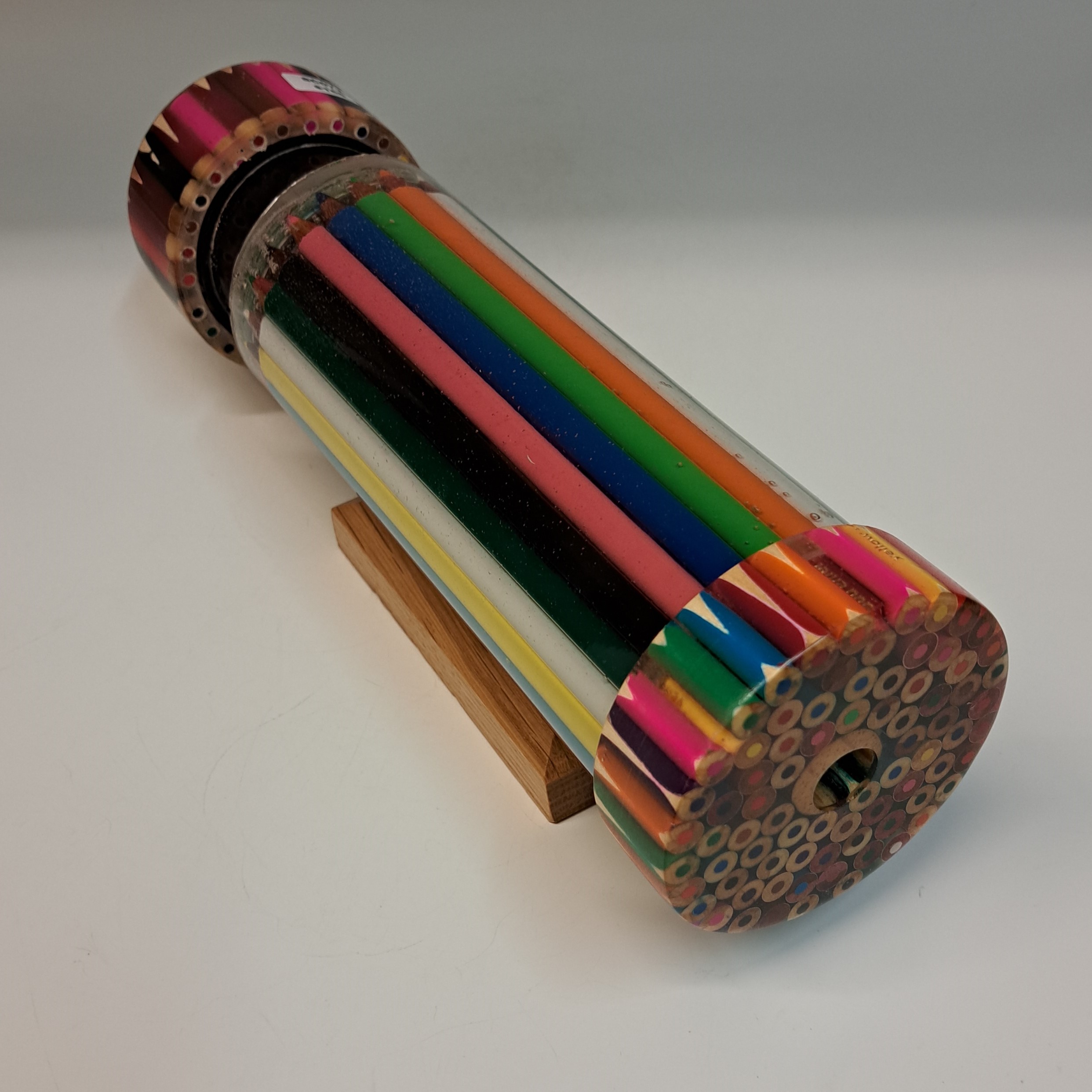 Click to view detail for SC-084 Exotic Hardwood Kaleidoscope $172