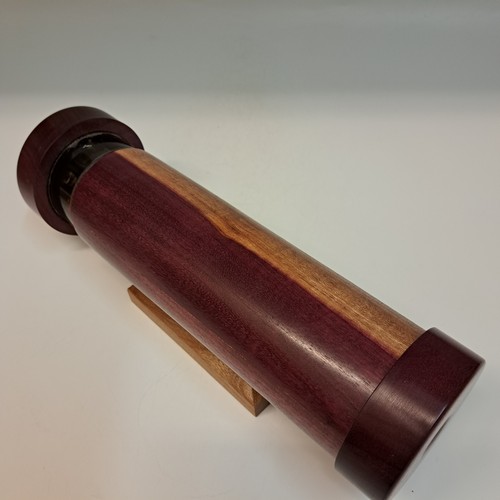 Click to view detail for SC-076 Exotic Hardwood Kaleidoscope $172