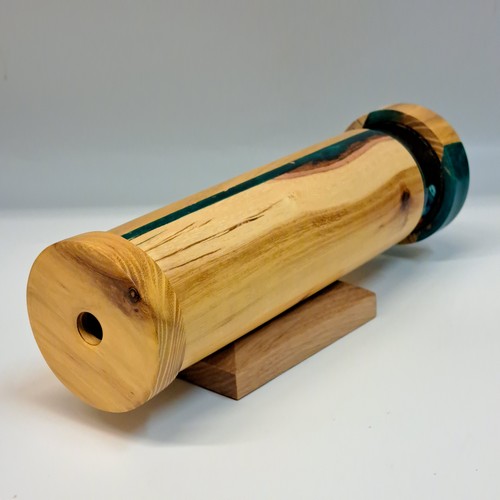 Click to view detail for SC-080 Exotic Hardwood Kaleidoscope $172