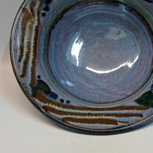 #240109 Bowl Lt Blue 3x10 $22 at Hunter Wolff Gallery