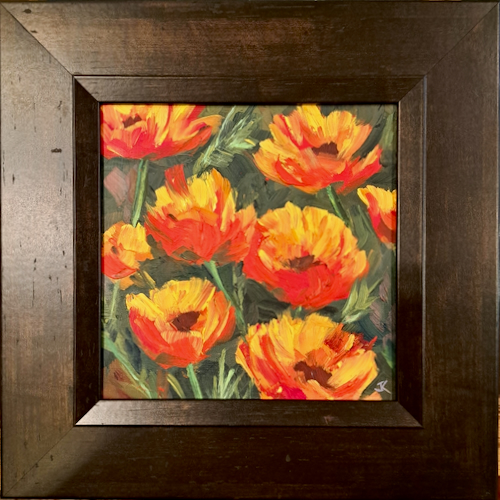 Click to view detail for Crimson Kisses 8x8  $355