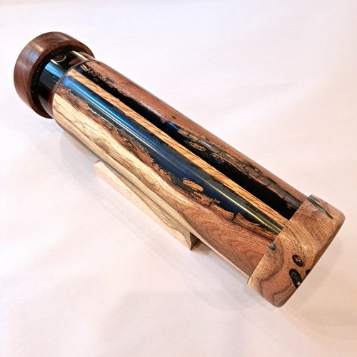 SC-114 Kaleidoscope, Exotic Hardwood, Mesquite and Resin $176 at Hunter Wolff Gallery