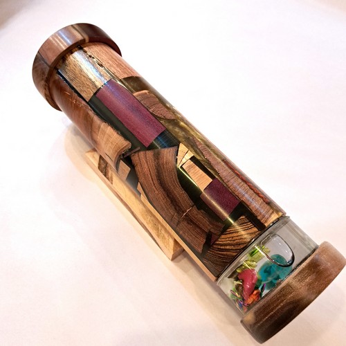 Click to view detail for SC-117 Kaleidoscope Mixed Exotic Hardwoods $176