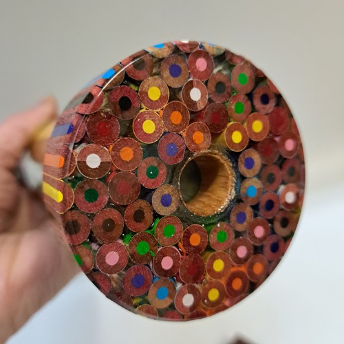 SC-136 Kaleidoscope, Colored Pencils $178 at Hunter Wolff Gallery