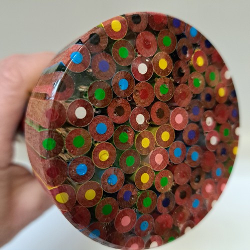 SC-136 Kaleidoscope, Colored Pencils $178 at Hunter Wolff Gallery