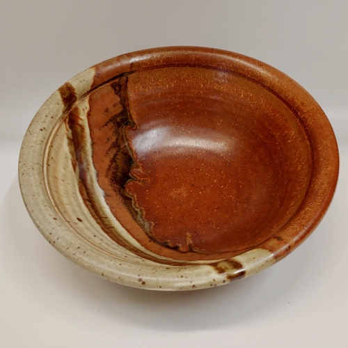 Click to view detail for #221166 Bowl Reddish Brown/Sand/Brn $18