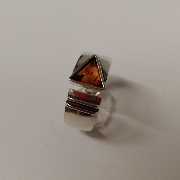 HWG-166 Ring, Amber $49 at Hunter Wolff Gallery