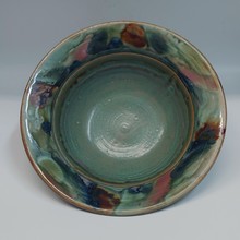 #220121 Bowl, Green $19.50 at Hunter Wolff Gallery