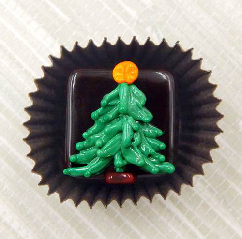 Click to view detail for HG-069 Christmas Tree Chocolate $47