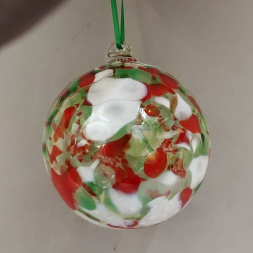 Click to view detail for DB-262 Optic ornament, holiday colors