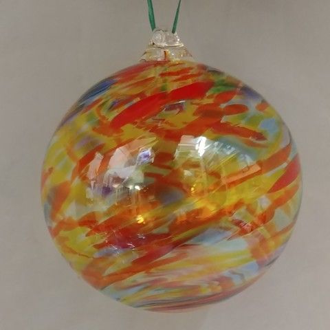 Click to view detail for DB-269 Twist ornament, party mix $35