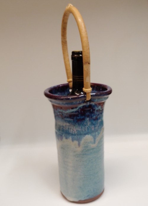 #221132 Wine Cooler Blue  $24 at Hunter Wolff Gallery