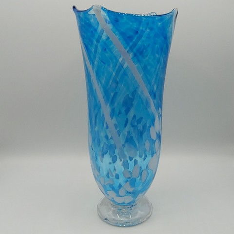 DB-383 Vase Large Capri Starfish 12x5 $175 at Hunter Wolff Gallery