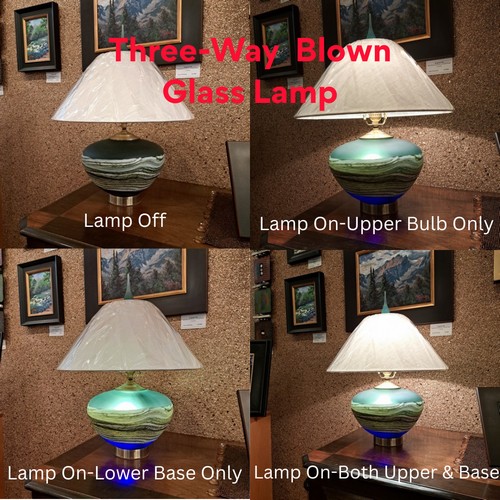 GBG-053 Lamp, 3-Way Lamp $1140 at Hunter Wolff Gallery