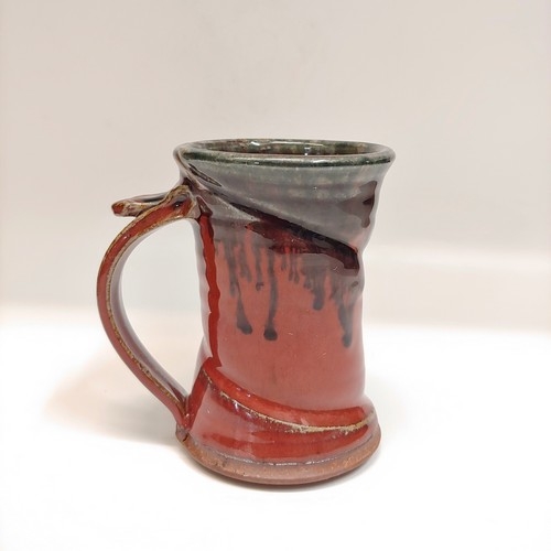 #221141 Mug Red/Blk $18 at Hunter Wolff Gallery