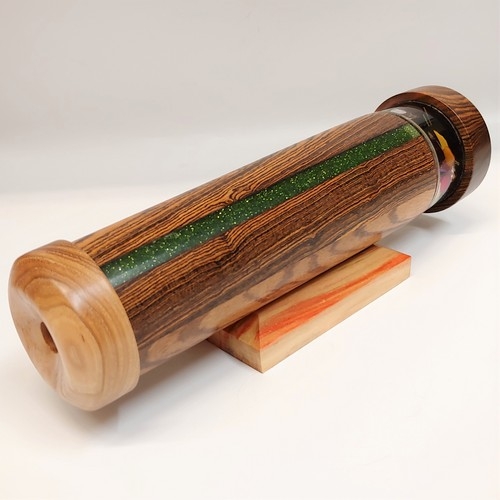 Click to view detail for SC-042 Kaleidoscope Zebra Wood $165