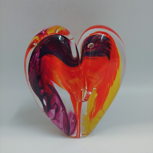Click to view detail for DG-050 Heart, Orange and Yellow $108
