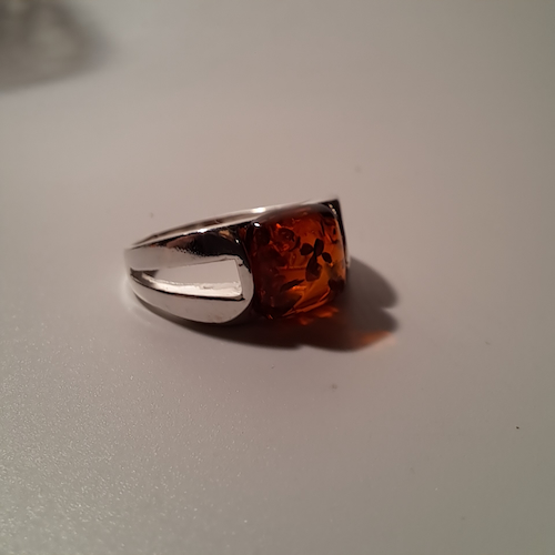 HW-533 Ring, Square Cabachon $46 at Hunter Wolff Gallery