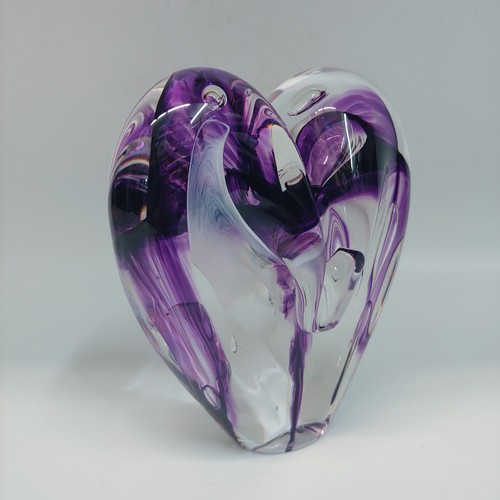 DG-055 Heart Purple $108 at Hunter Wolff Gallery