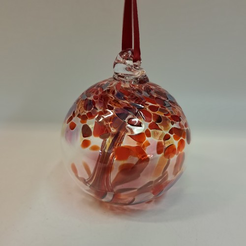 Click to view detail for DB-803 Witch Ball - Red $35