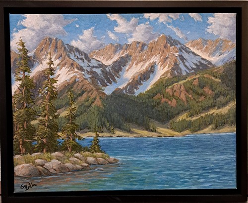 Click to view detail for An Alpine Venue 11x14 $650