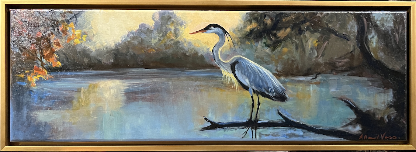 Click to view detail for Blue Heron 10x30 $1500