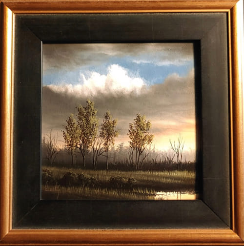 Click to view detail for Passing Thunderstorm 6x6 $580