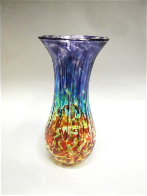 Click to view detail for DB-048 Multi-Color Floral Vase