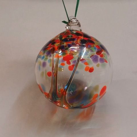 DB-311 Ornament Witchball - Party Mix at Hunter Wolff Gallery
