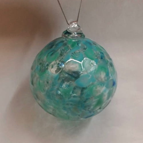 Click to view detail for DB-324 Ornament, Optic - teal