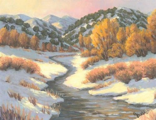Click to view detail for Desert Snow 8x10