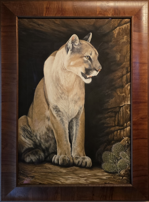 Click to view detail for Echoes In Stone 36 x 24 $9500