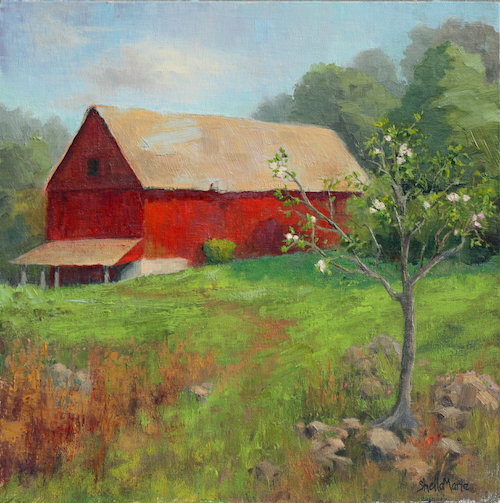 First Breath 12x12 $585 at Hunter Wolff Gallery