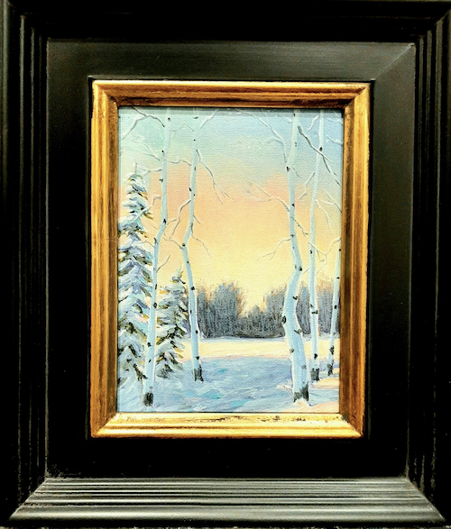 Click to view detail for First Light Of A Frosty Morning 7x5 $230