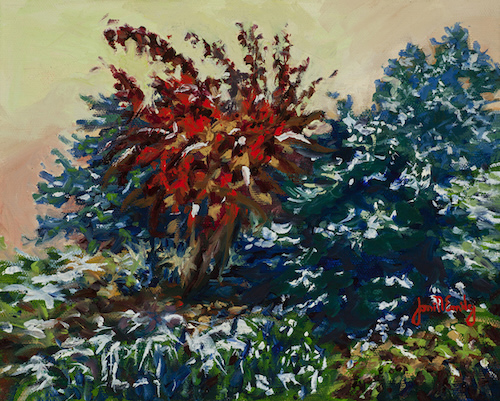 Flaming 8x10 $550 at Hunter Wolff Gallery