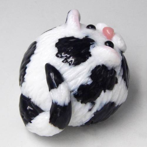 HG-197 Black/White Fat Cat $45 at Hunter Wolff Gallery