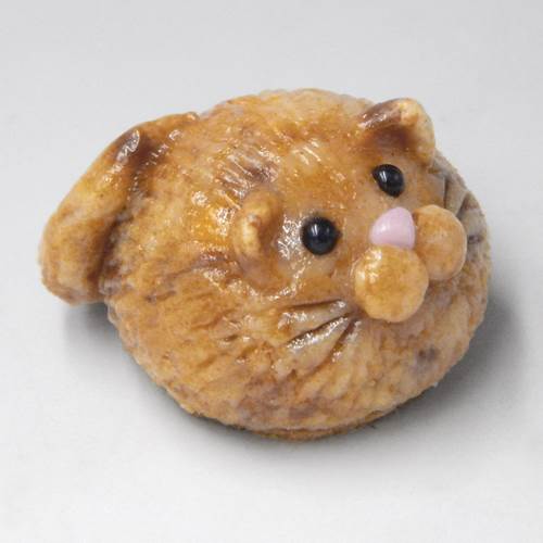 HG-198 Orange Fat Cat $45 at Hunter Wolff Gallery