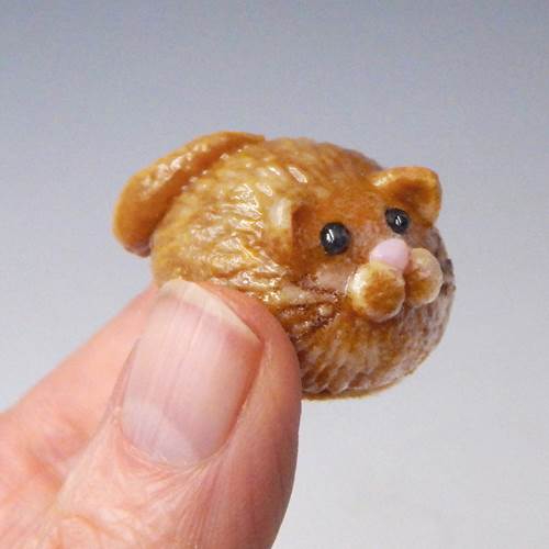 HG-198 Orange Fat Cat $45 at Hunter Wolff Gallery