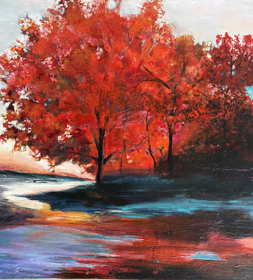 Click to view detail for Vigil 30x28 $1650