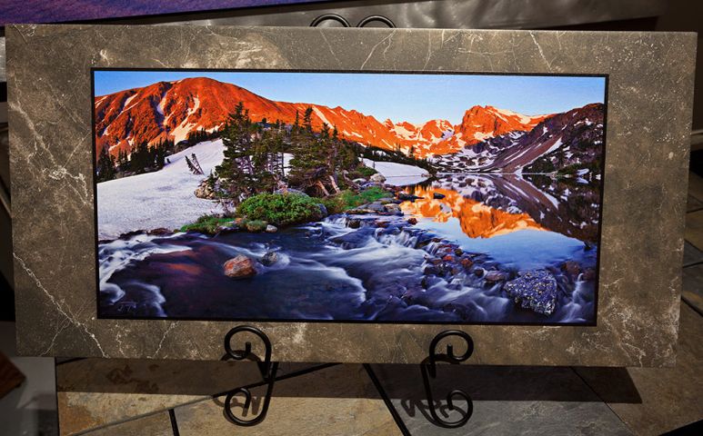 Click to view detail for Indian Peaks Sunrise 12x24 $180
