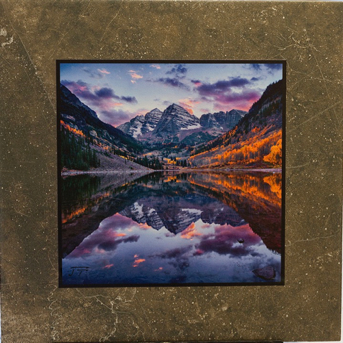 Click to view detail for Melodic Inversion - Maroon Bells 12x12 $90