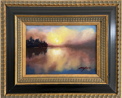 Click to view detail for Misty Morning 6x6 $225