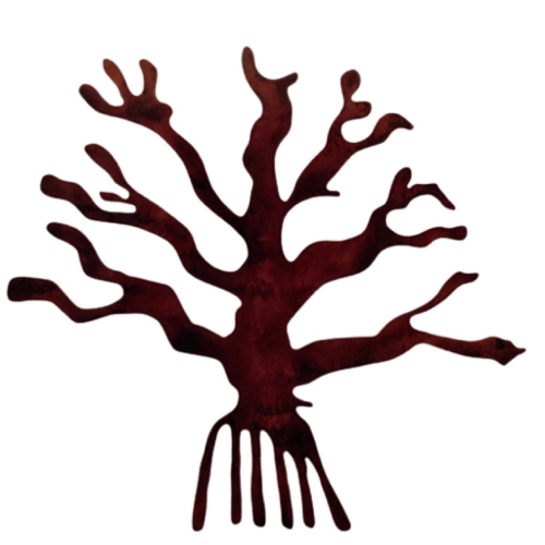 Click to view detail for BB-111 Nazca Tree  29 x 33 $650