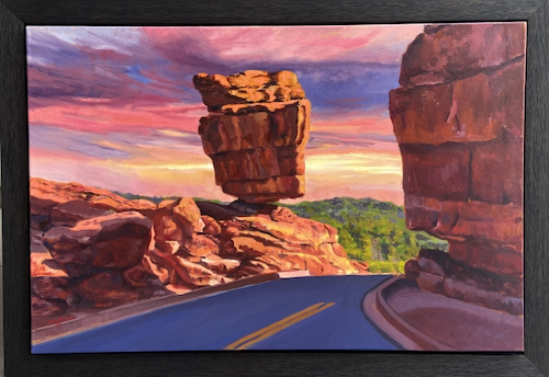 Click to view detail for Precarious Balance 20x30 $1700