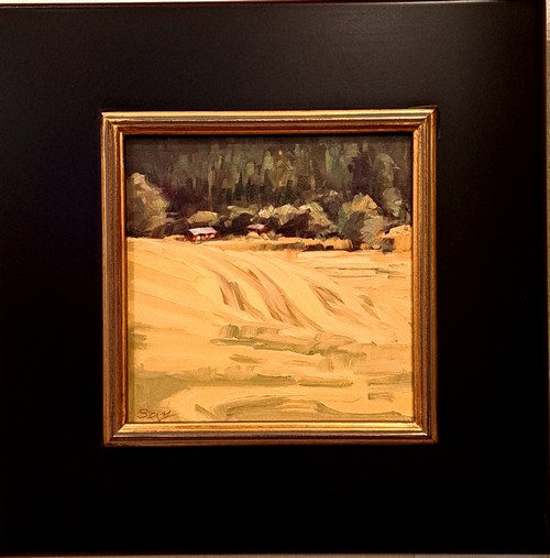 Click to view detail for Rolling Wheat Fields 8x8 $355