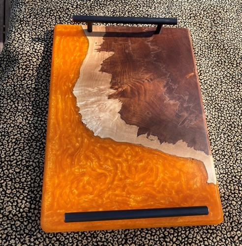 Click to view detail for SH182 Charcuterie Board  Maple/Orange $195